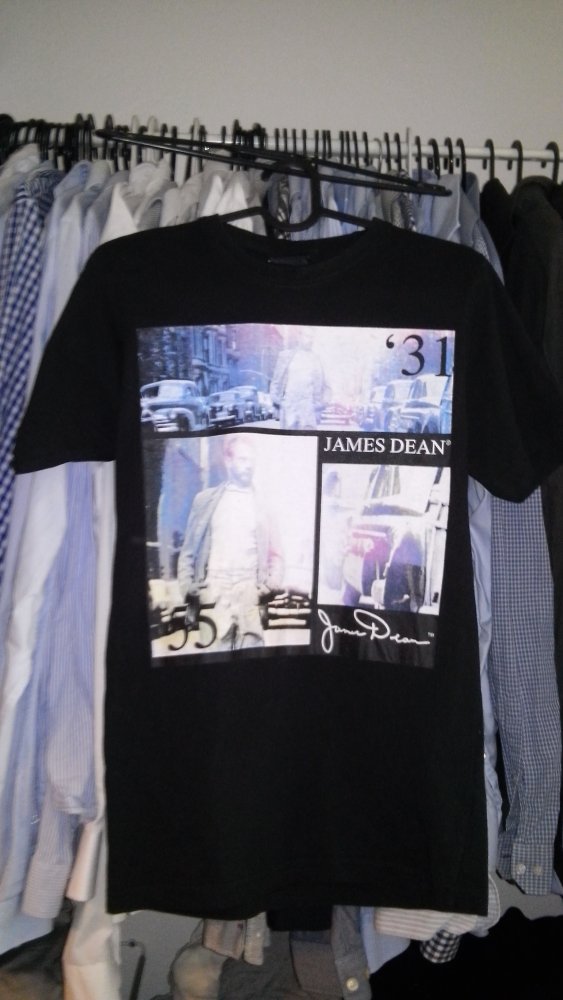 T-Shirt James Dean schwarz Gr. S