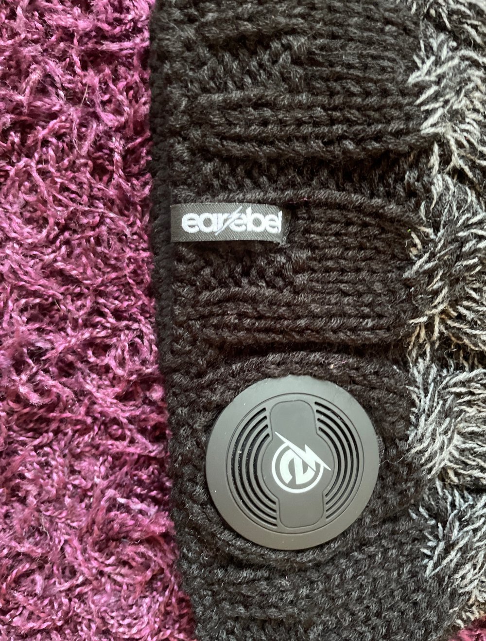 Mütze mit Kopfhörern