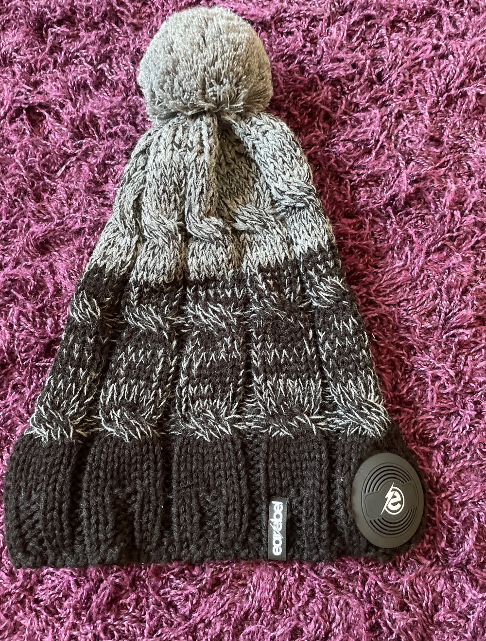 Mütze mit Kopfhörern