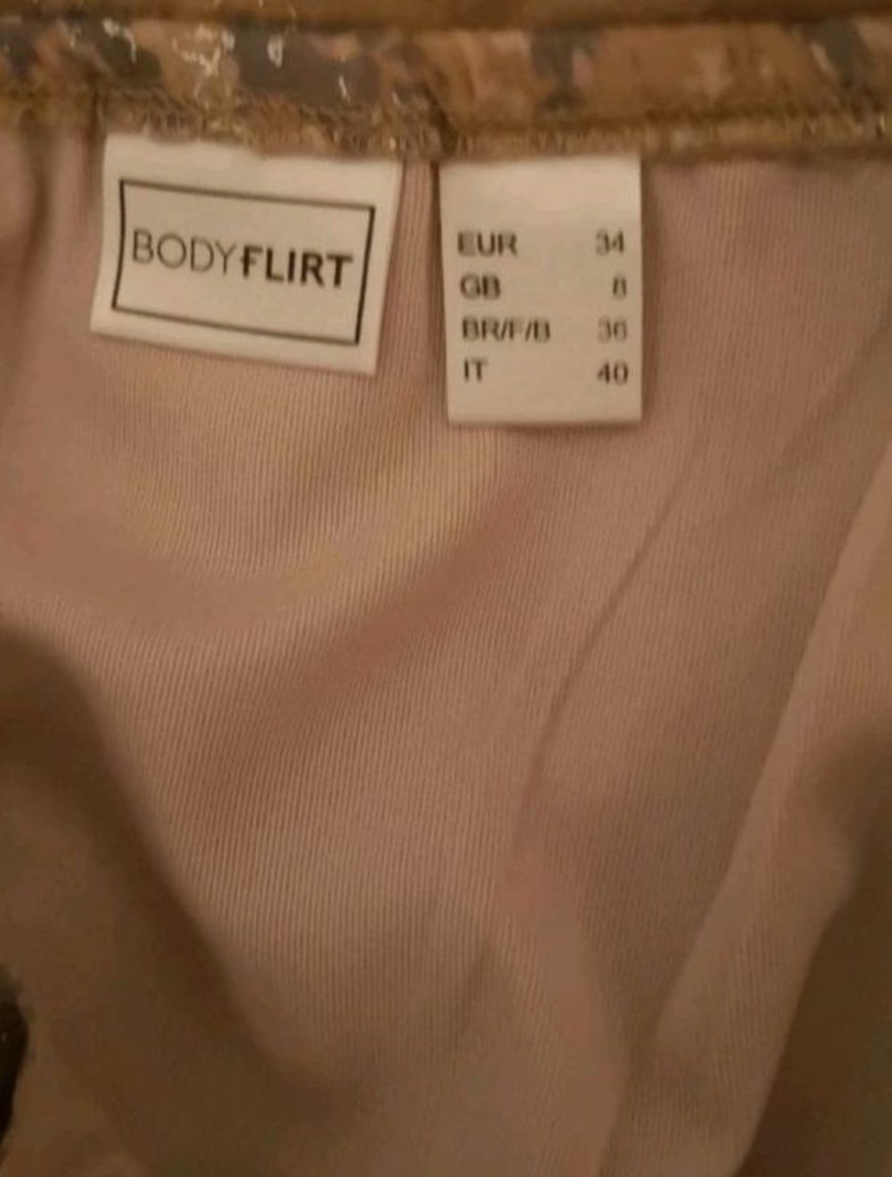 Vokuhila Kleid Gr. XS