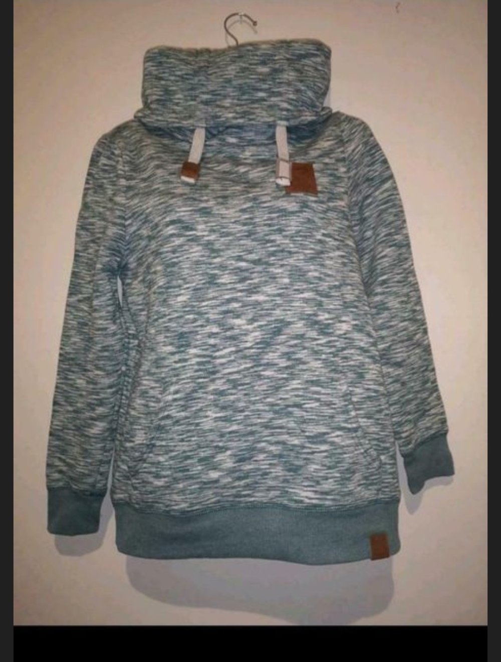 Hoodie mit kragen Gr. S