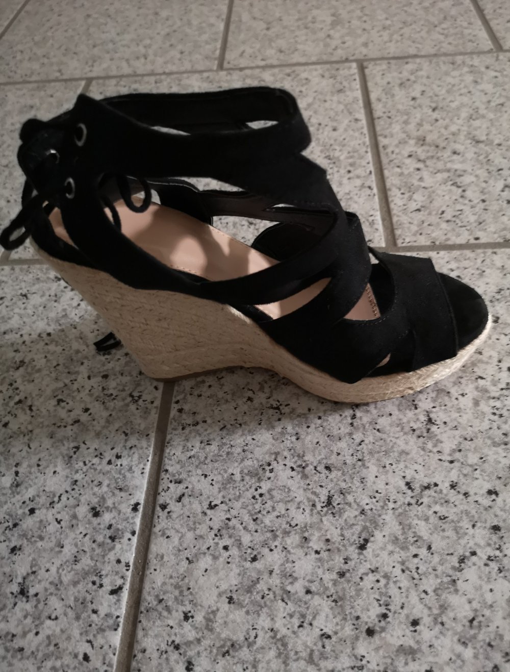 Keilabsatz Sandalen Gr. 39