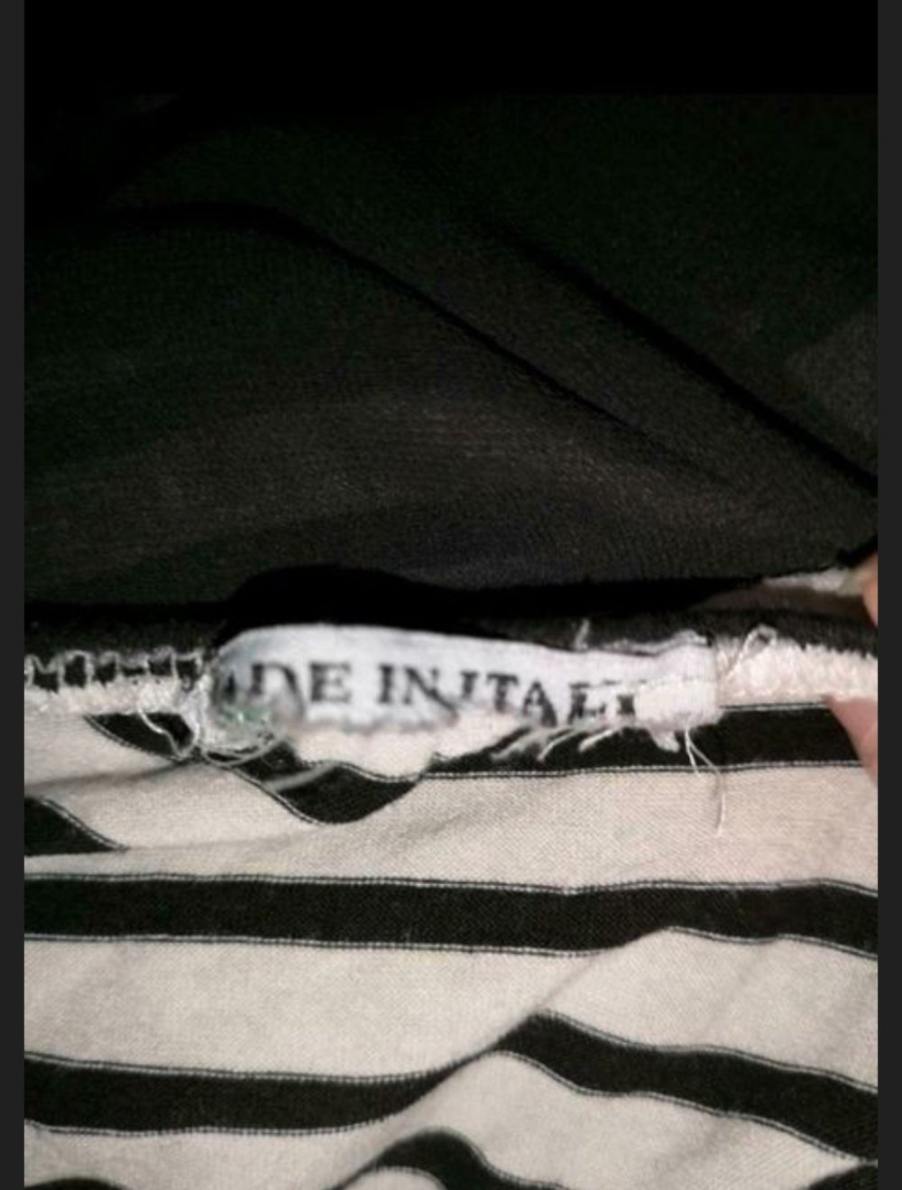 Vokuhila Kleid Trägerlos Gr. XS