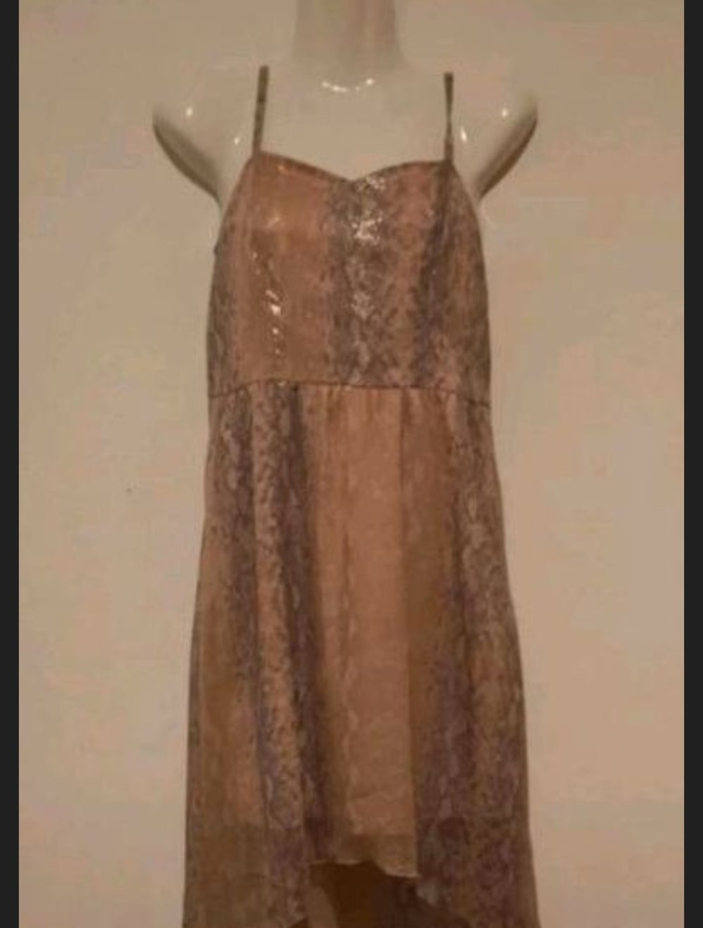 Vokuhila Kleid Gr. XS