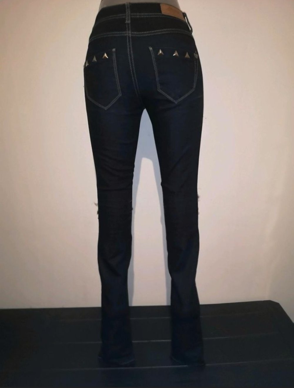 Jeanshose mit Cut outs Gr. S