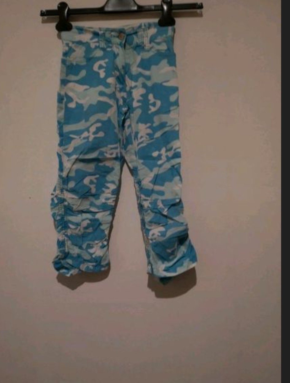 3/4 Camouflage Hose Gr. 128