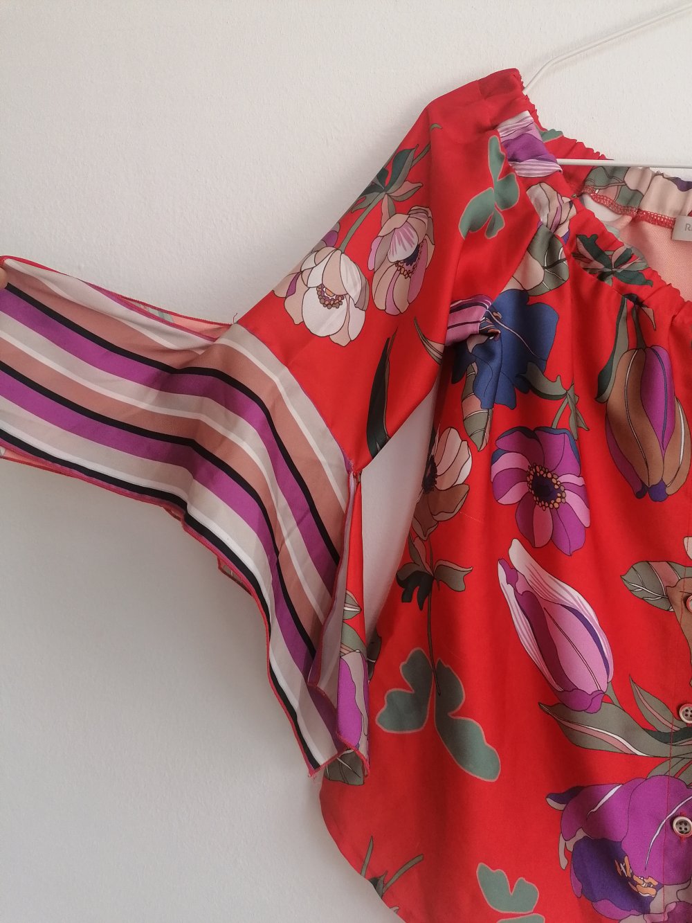 C5 Rinascimento Red Blouse