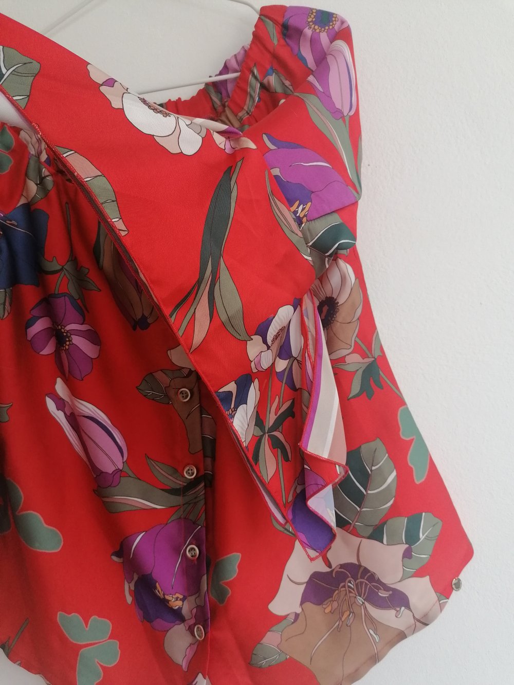 C5 Rinascimento Red Blouse