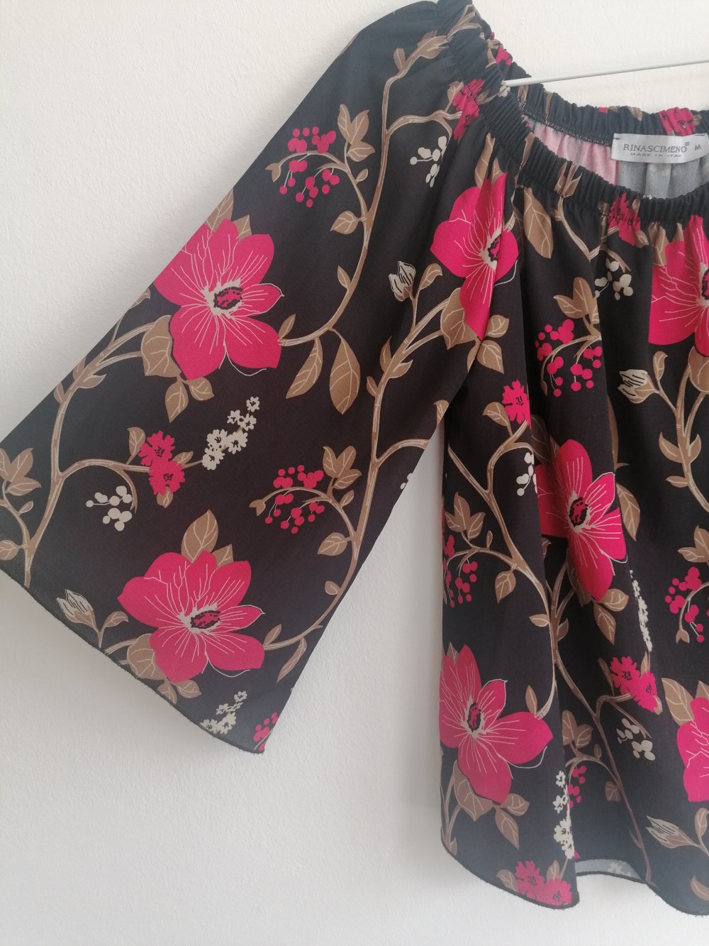 C5 Rinascimento Flower Blouse