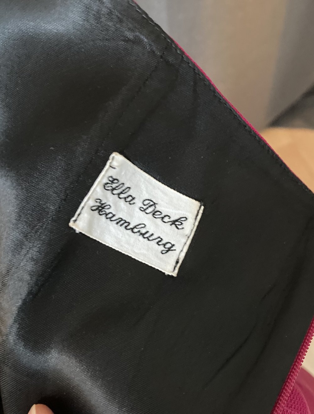 Cocktailkleid fuchsia, Wildseide