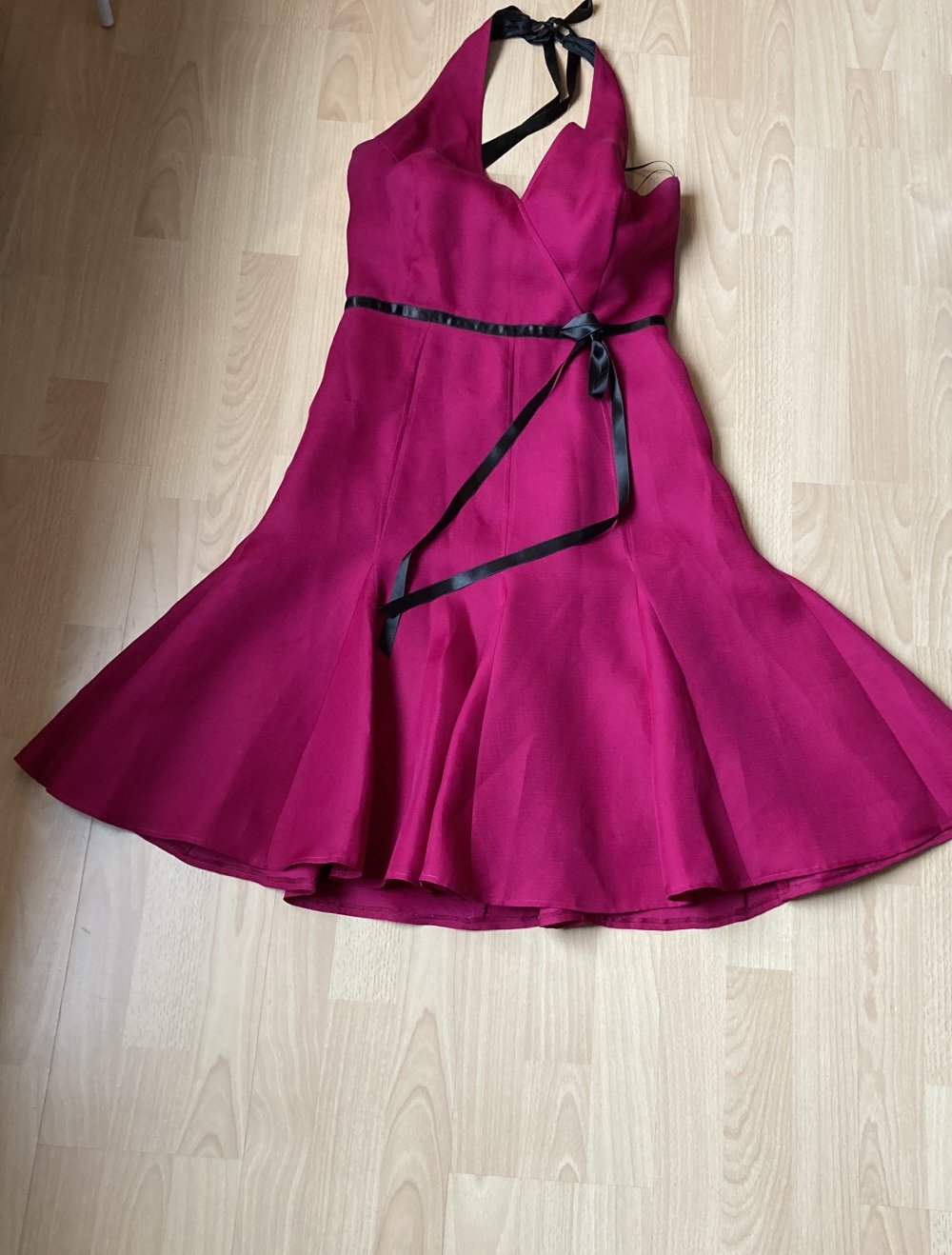 Cocktailkleid fuchsia, Wildseide