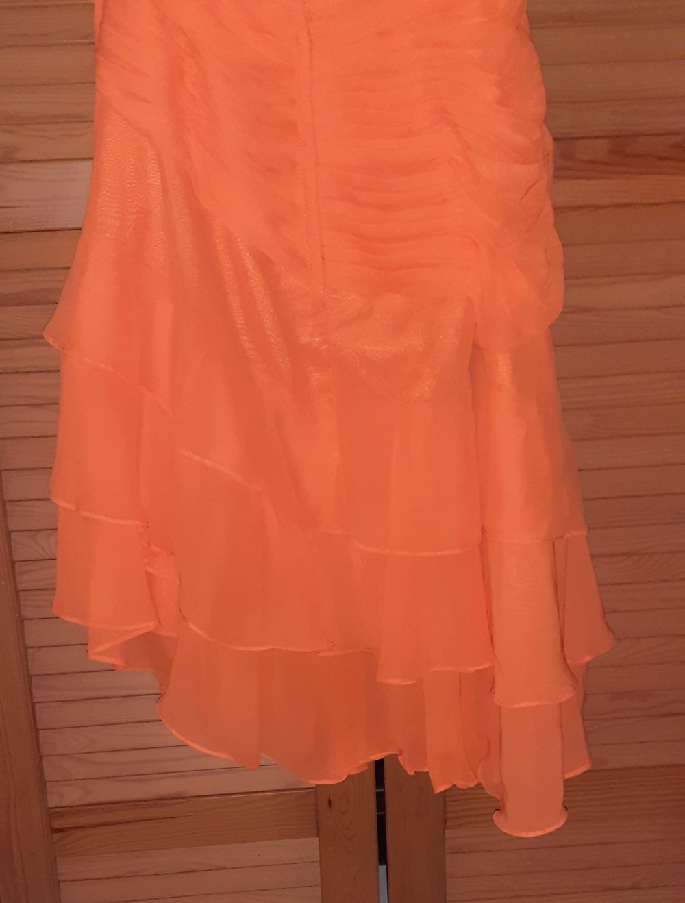 Kleid Party Empfang Hochzeit Oper in orange Größe M