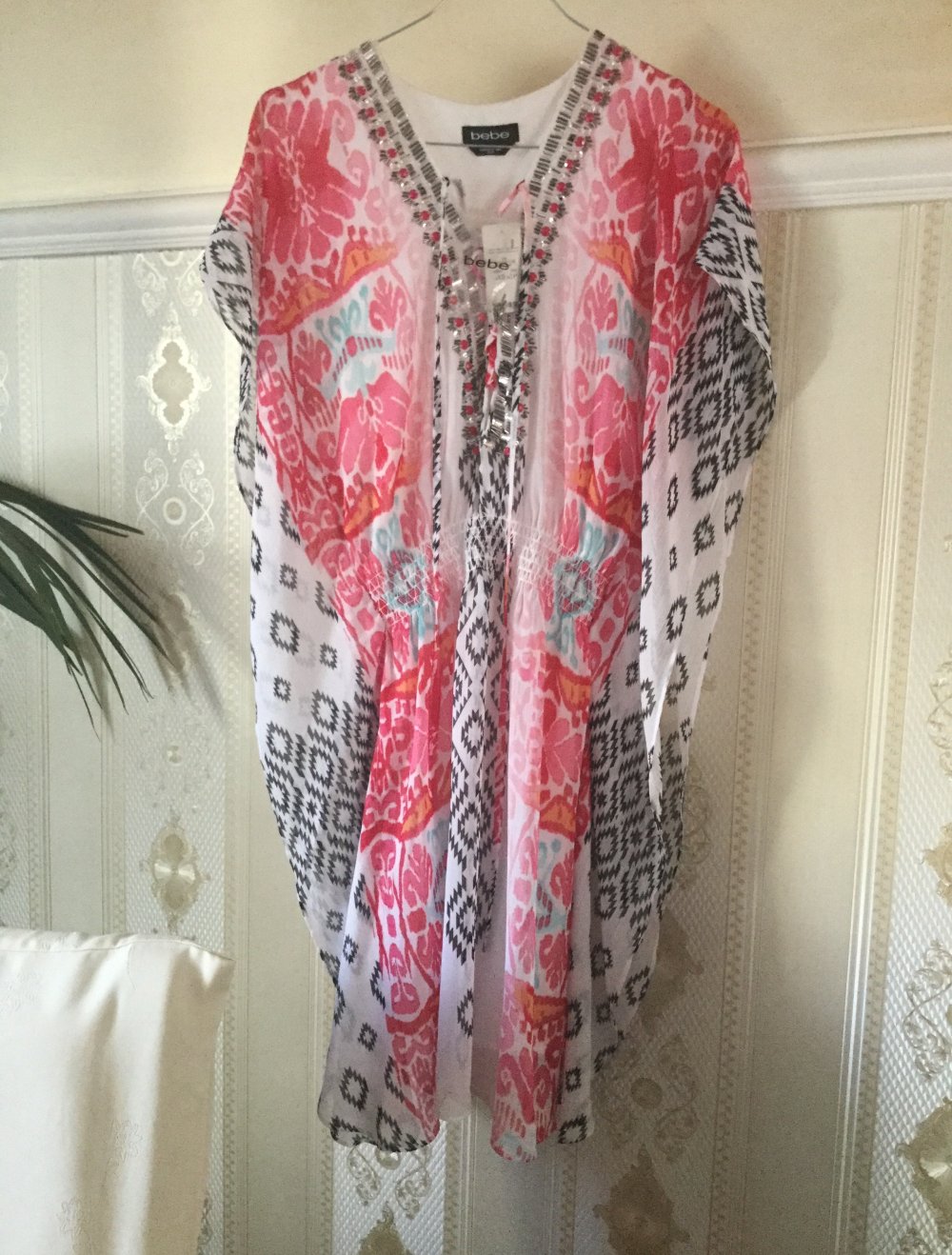 Bebe tunic with crystals