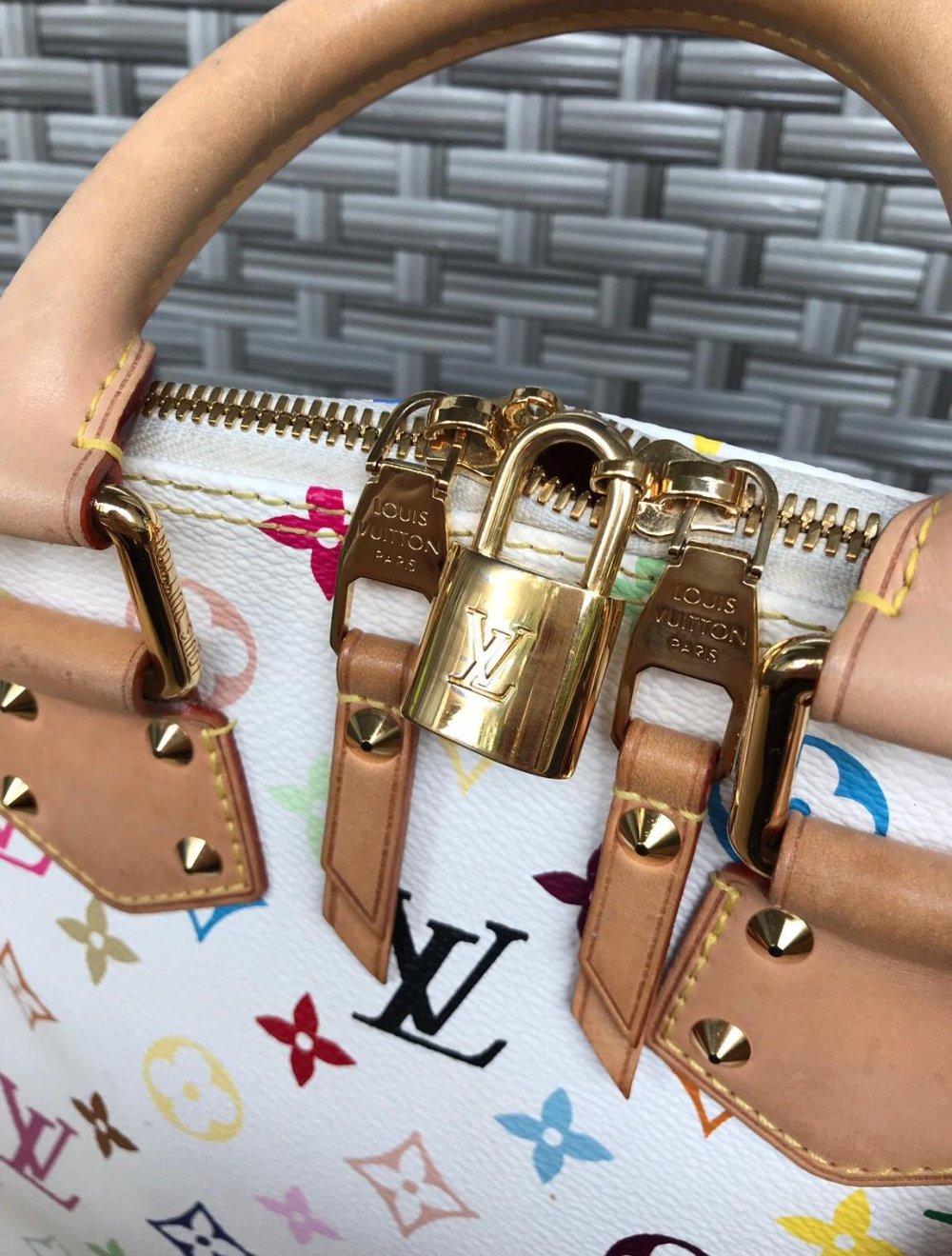 Louis Vuitton Tasche Alma PM Multicolor