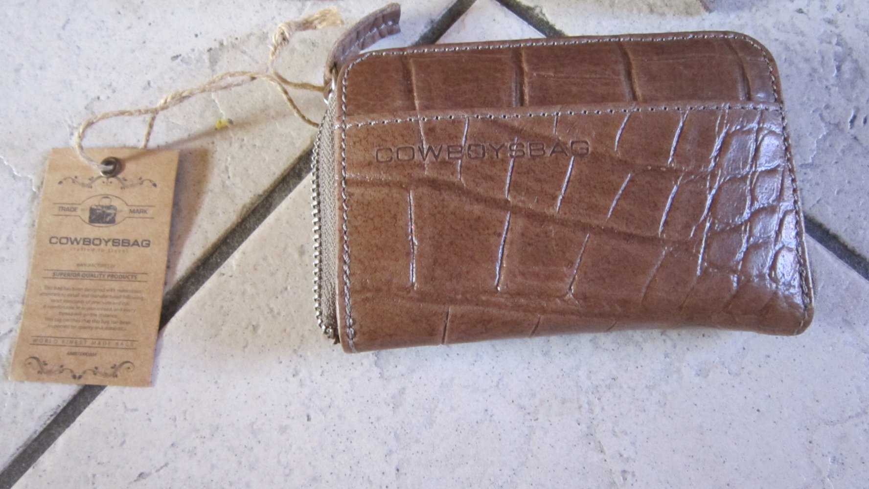 Cowboysbag neu mit Etikett und passender Geldbörse 13cm lang und 9cm breit