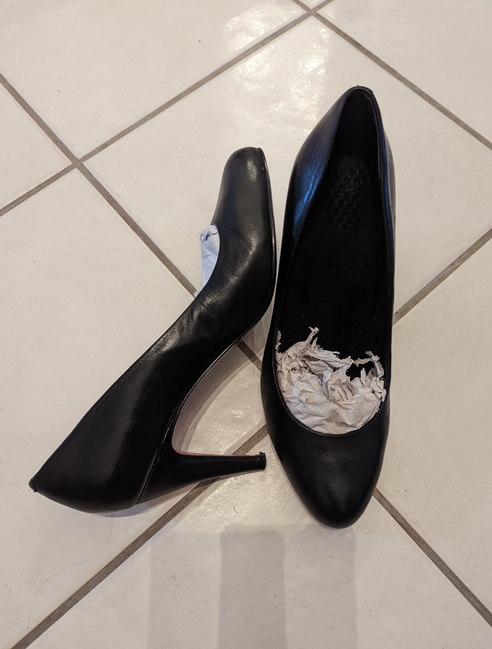 schwarze Pumps