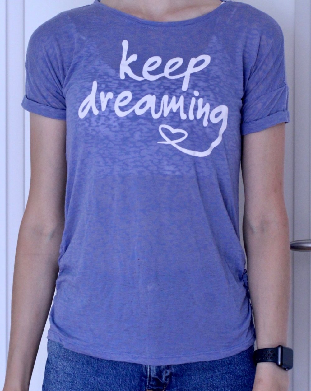 hellblaues T-Shirt (Größe 158/164)