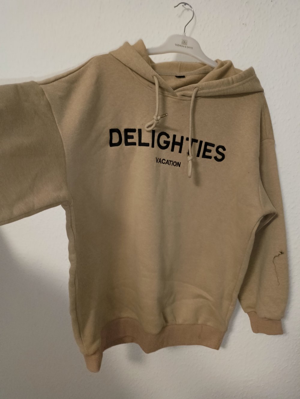 Thermal Hoodie oversize Gr. S