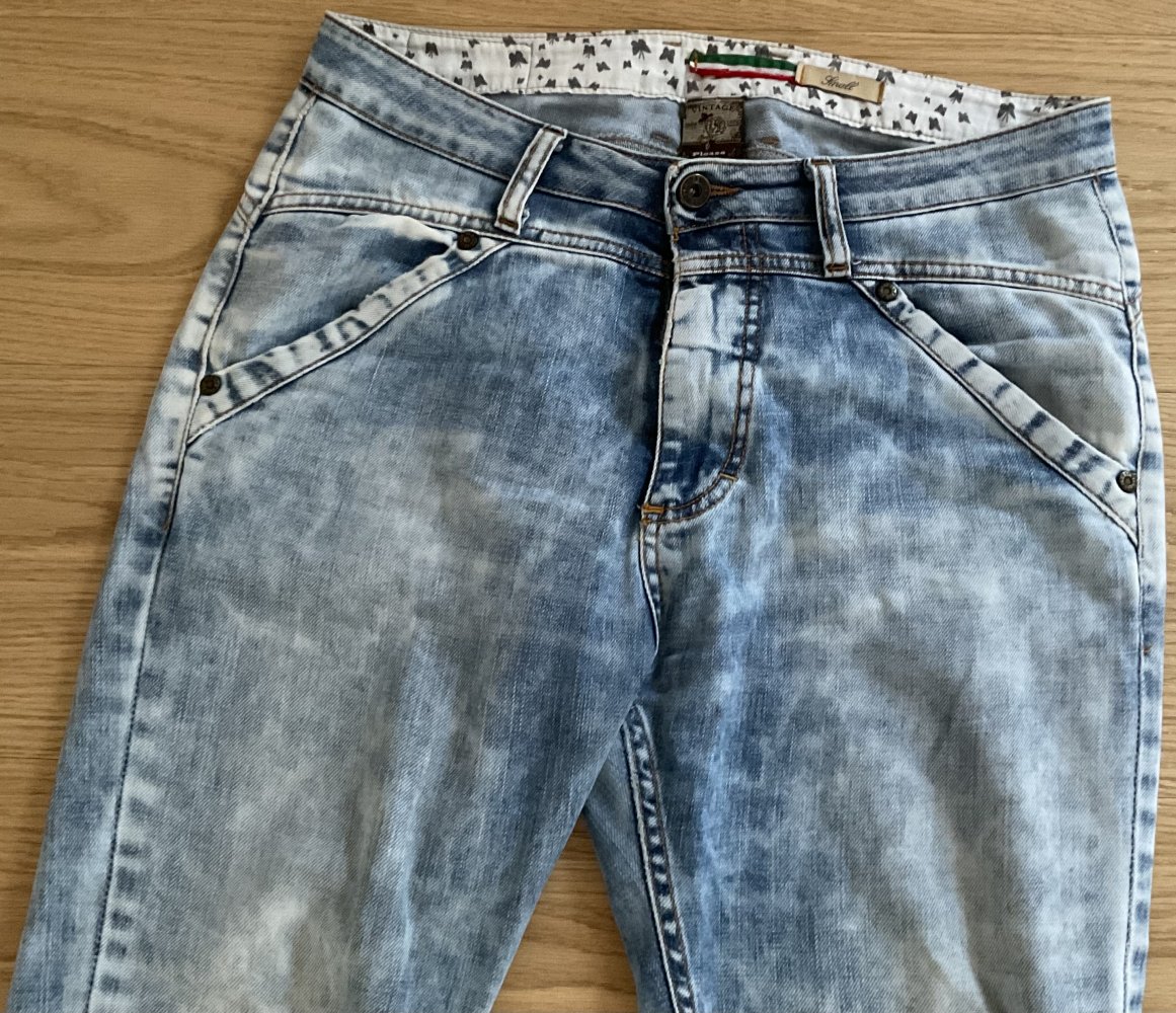 Tolle Jeans von Please, Demin, blau