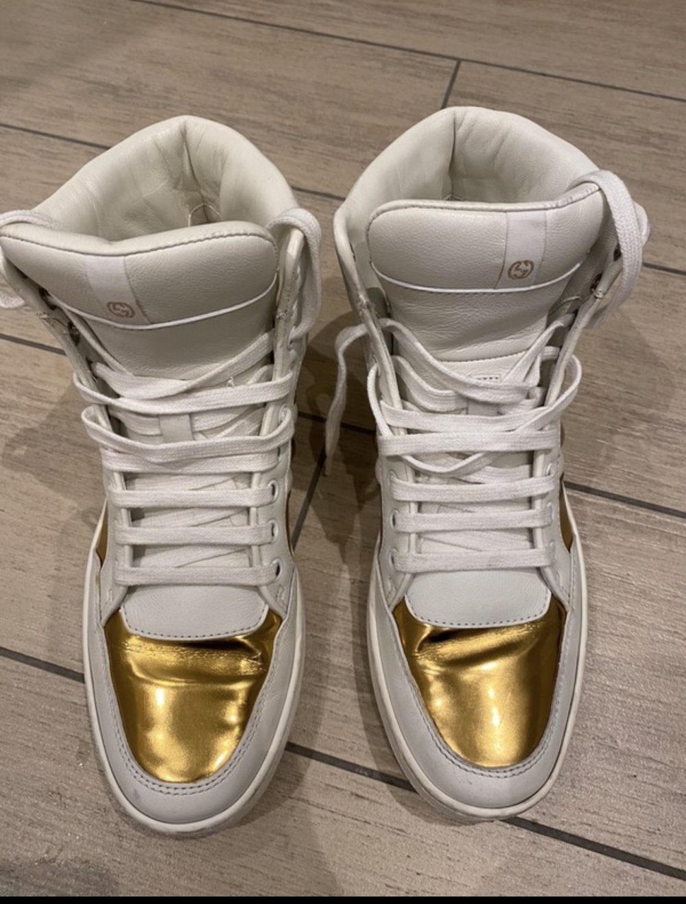 leder sneakers von Gucci
