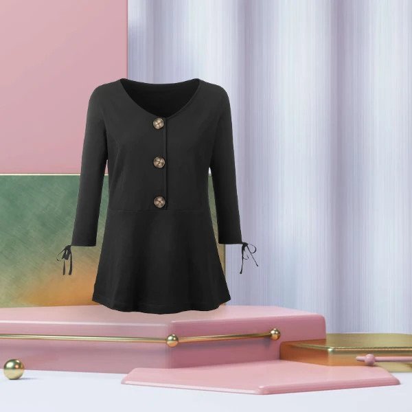 Shirt Schwarz Größe 40