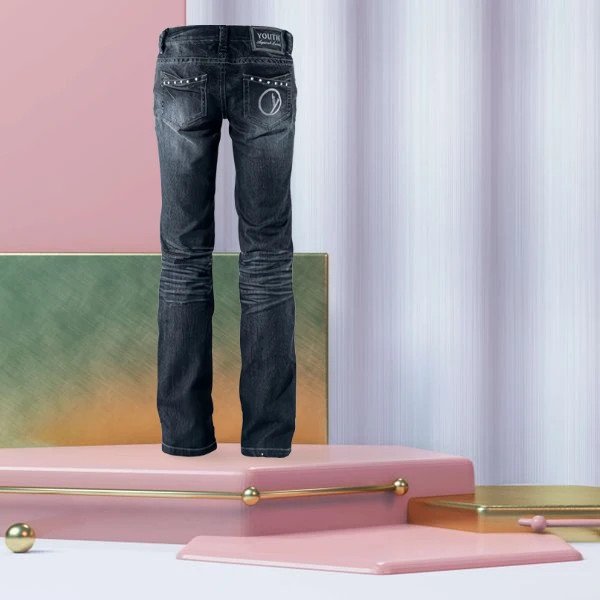 Jeans Dark Blue Used Größe 36