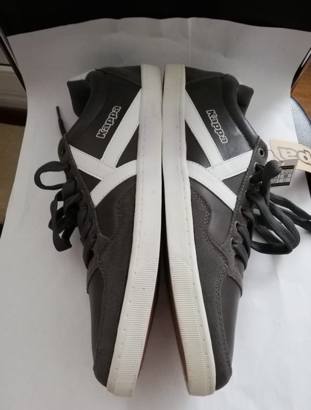 KAPPA KOREA II LOW SNEAKERS GR.46 DUNKELGRAU    NEU ABSOLUTE SELTENHEIT!