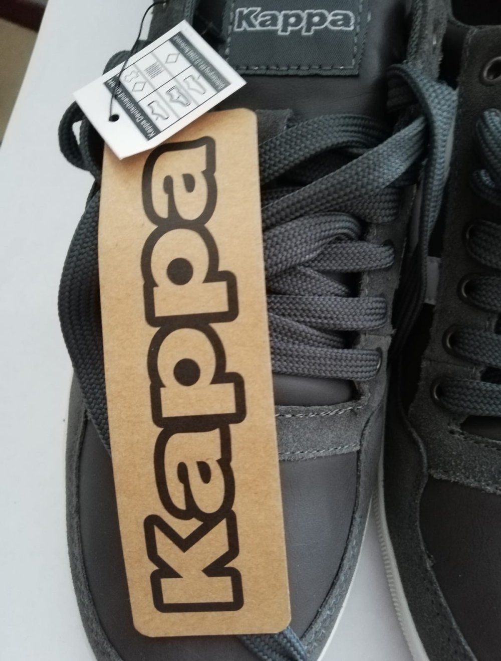 KAPPA KOREA II LOW SNEAKERS GR.46 DUNKELGRAU    NEU ABSOLUTE SELTENHEIT!