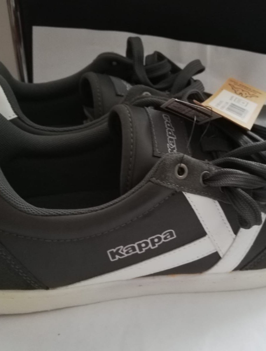 KAPPA KOREA II LOW SNEAKERS GR.46 DUNKELGRAU    NEU ABSOLUTE SELTENHEIT!