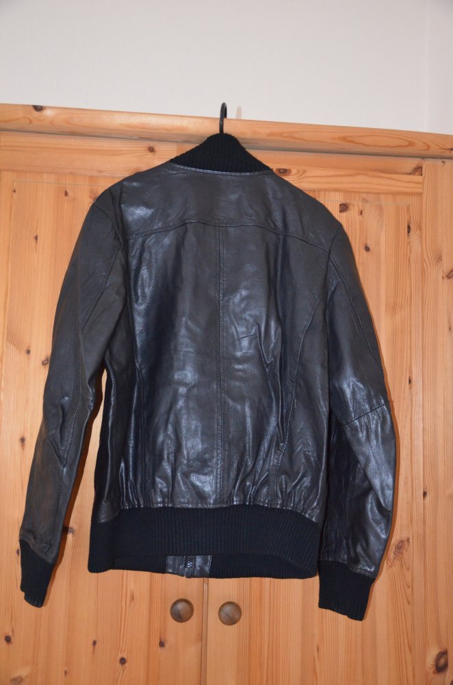 Lederjacke 