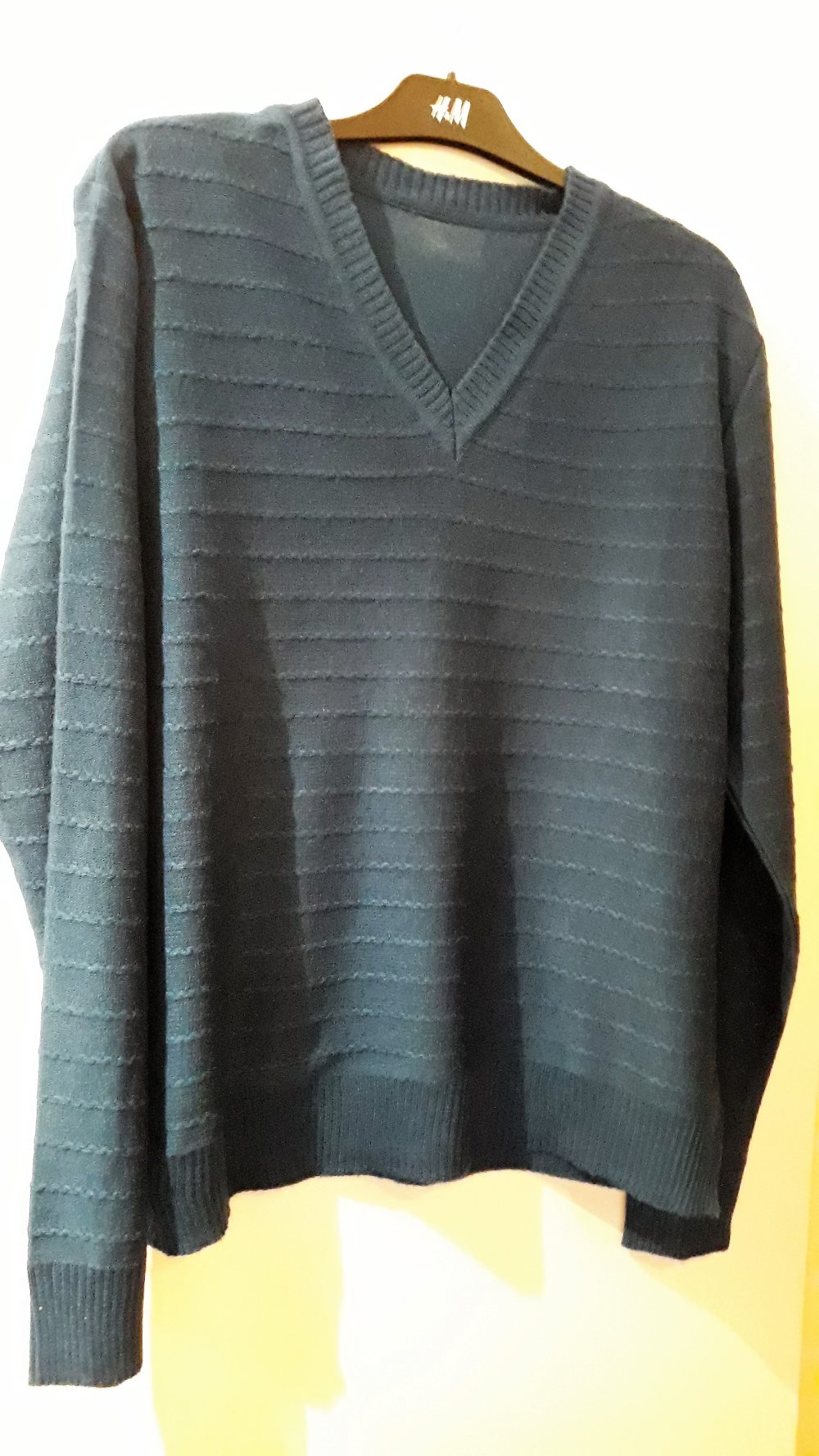 Toller Herrenpullover, Gr.52, NEU, Petrolgrün nur 4,50€