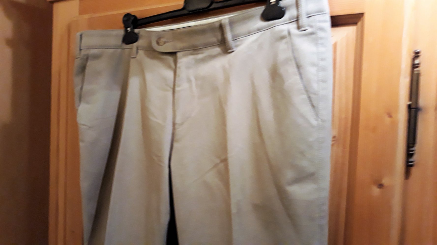 Schöne Herrenhose von Canda, Beige, Gr. 56, für nur 4,-€