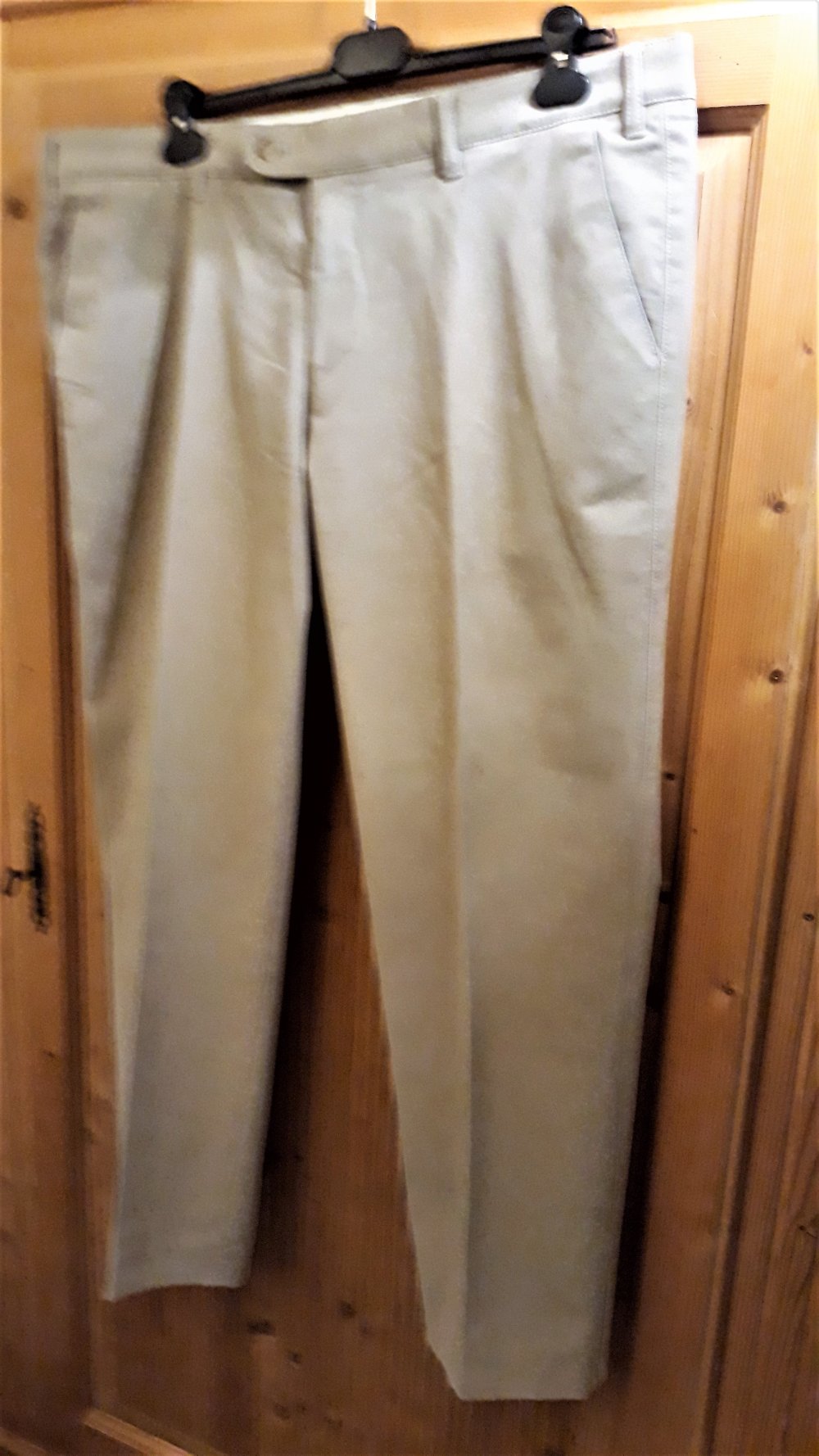 Schöne Herrenhose von Canda, Beige, Gr. 56, für nur 4,-€