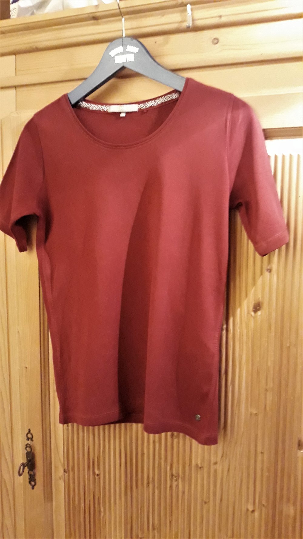 Tolles T-Shirt von CECIL, Gr. S, burgunderrot, nur 1x getragen, nur 4,-€