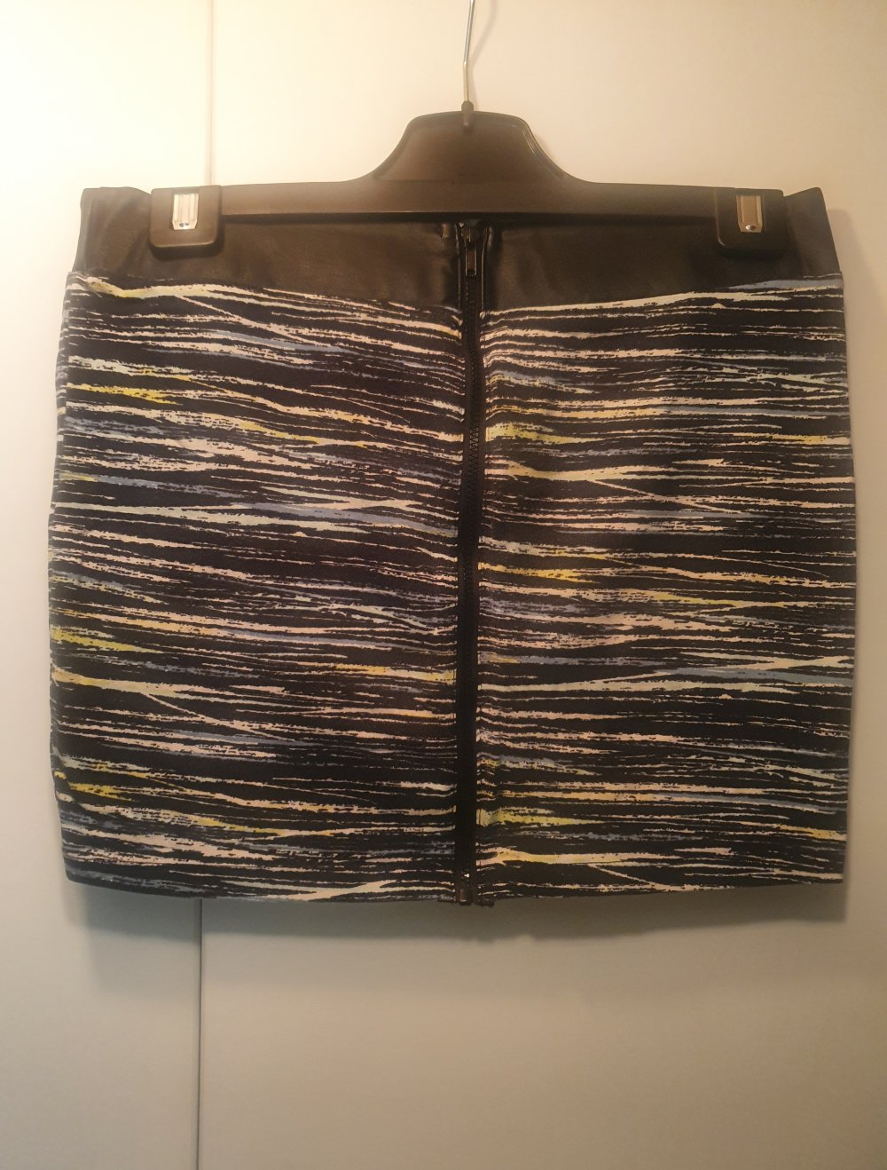 Minirock Schaluchrock Reißverschluss