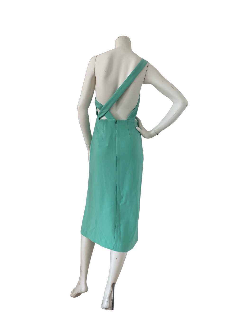 Finders Keepers, Cocktailkleid, Mint, Türkis, Stretch, Gr M, Neu, NP 169€