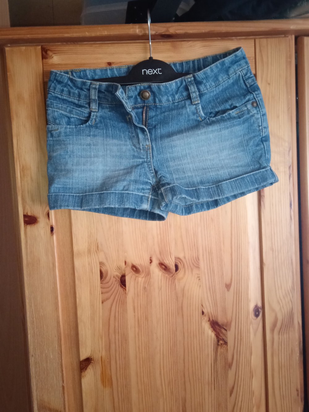 Jeansshort Größe 140 neuwertig 