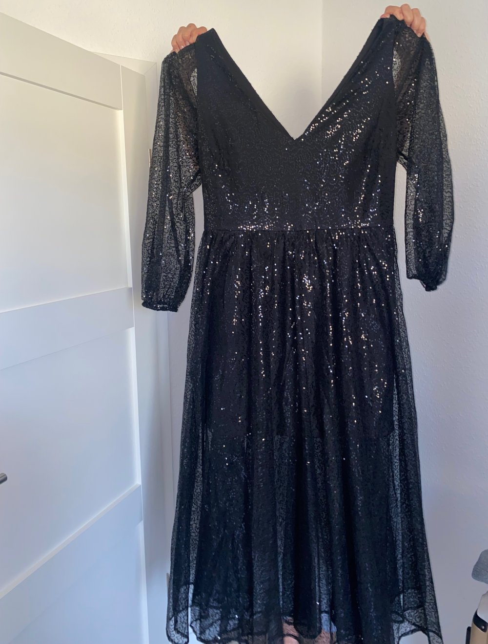 Glitzer Kleid