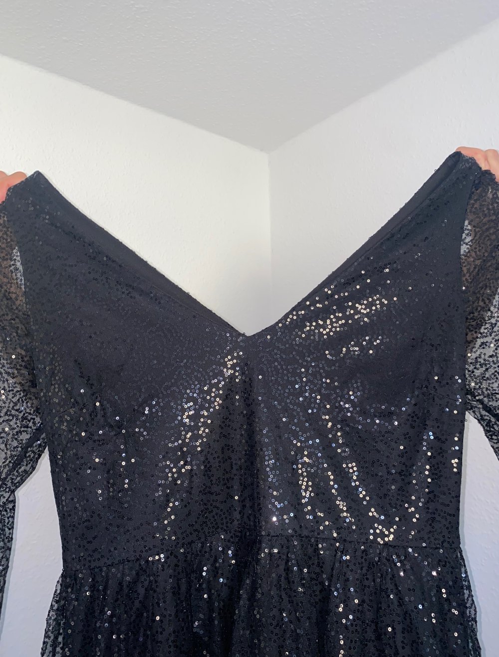 Glitzer Kleid