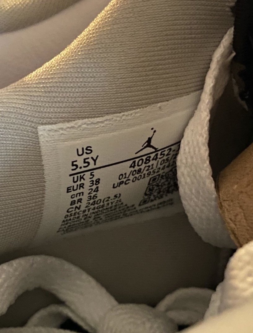 Jordan 4 Military black 38