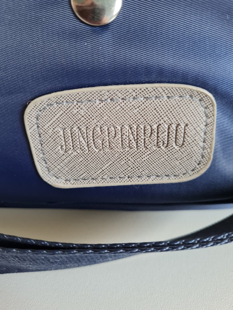 Wasserdichte Nylon-Umhängetasche Dunkelblau