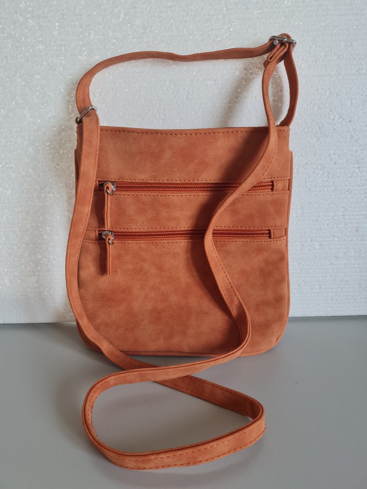 Umhänge/ Schultertasche mit Reissverschluss