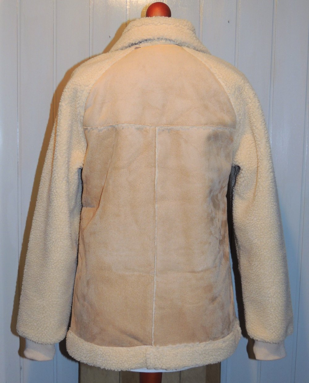 Jacke Teddyfell beige Größe 36 von Rainbow neuwertig