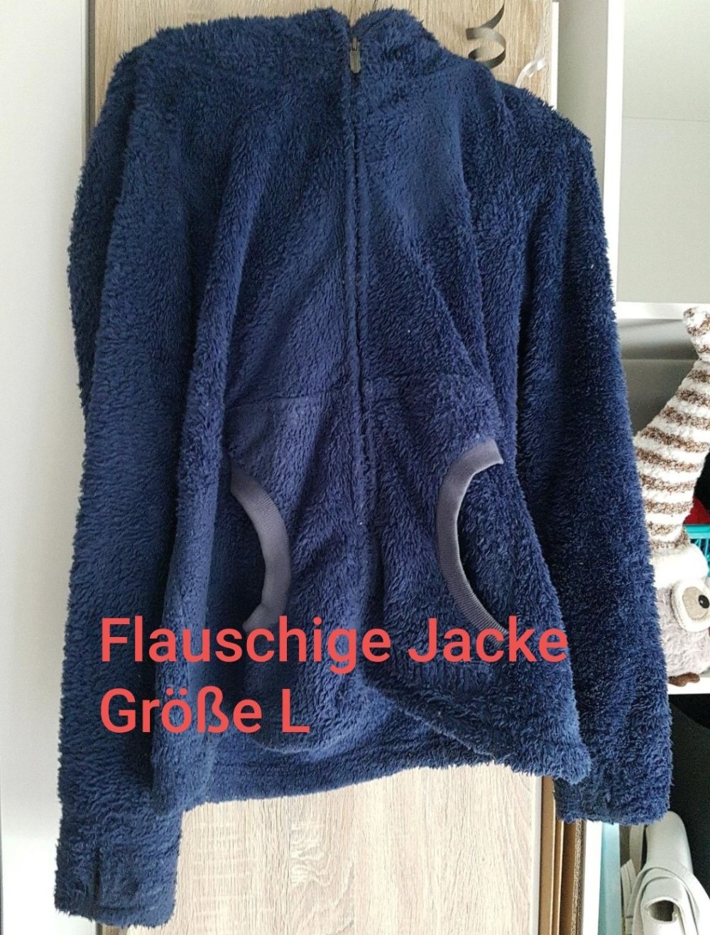 fluschige Jacke