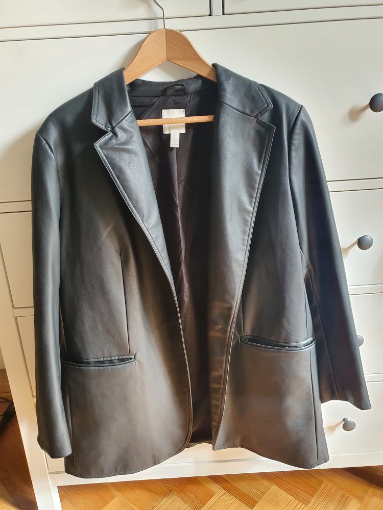 Vegan Leder Blazer