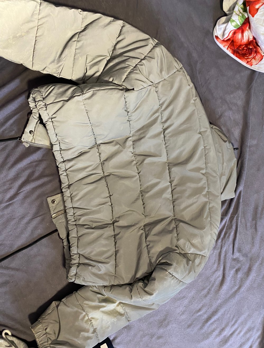 dicke Jacke Winterjacke leuchtet Gr S