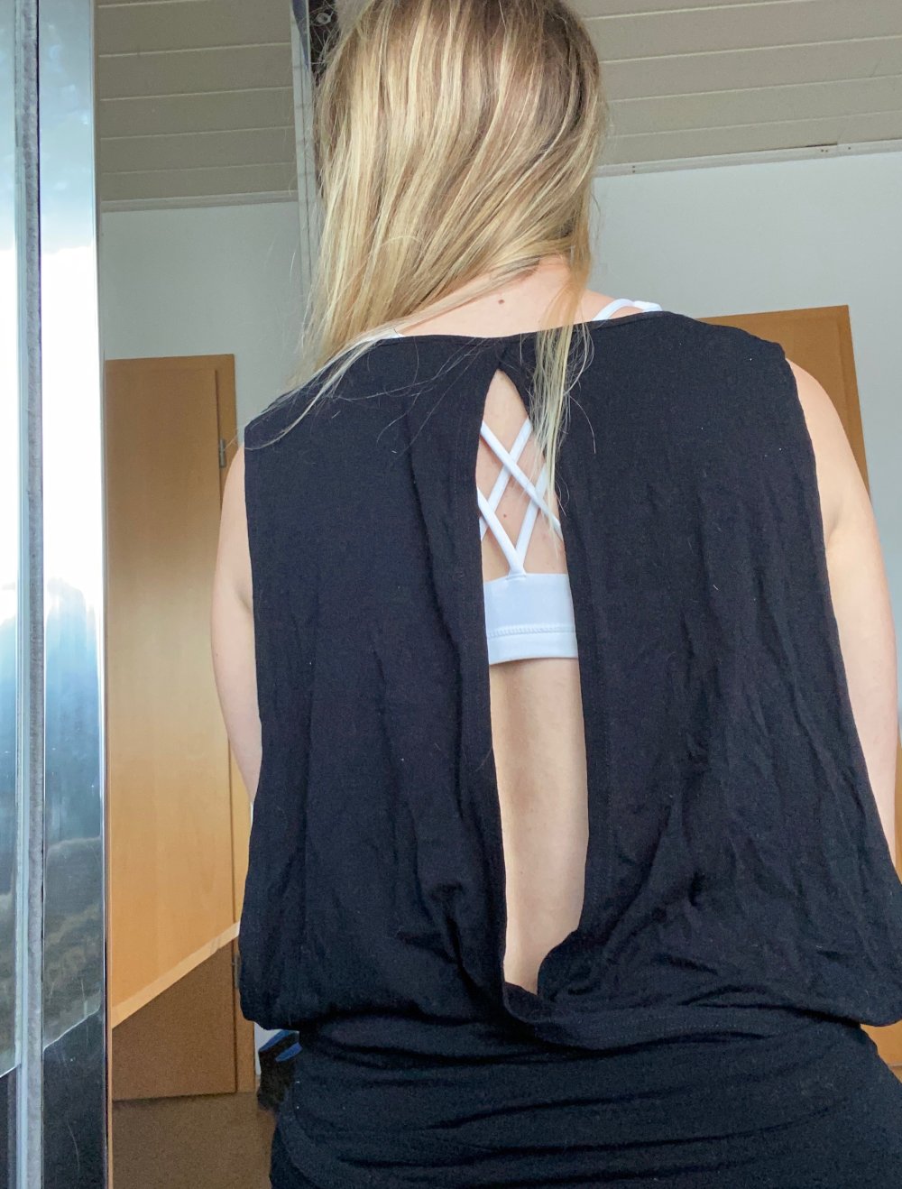 Fitness Dancewear Oberteil zum Wickeln