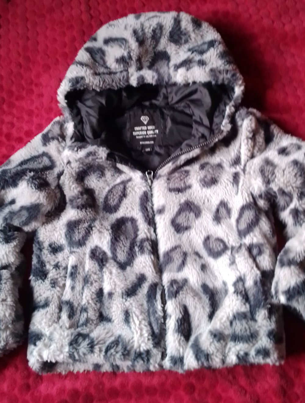 schöne warme Jacke gr 134