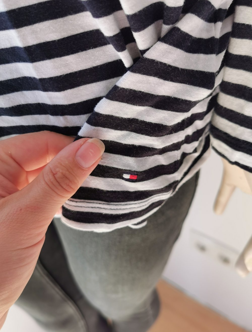 Damen langärmlike bluse von Tommy hilfiger gr 40.