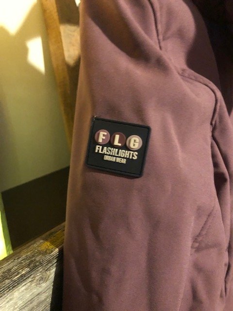 Beerefarbene Allwetter-Jacke, 34